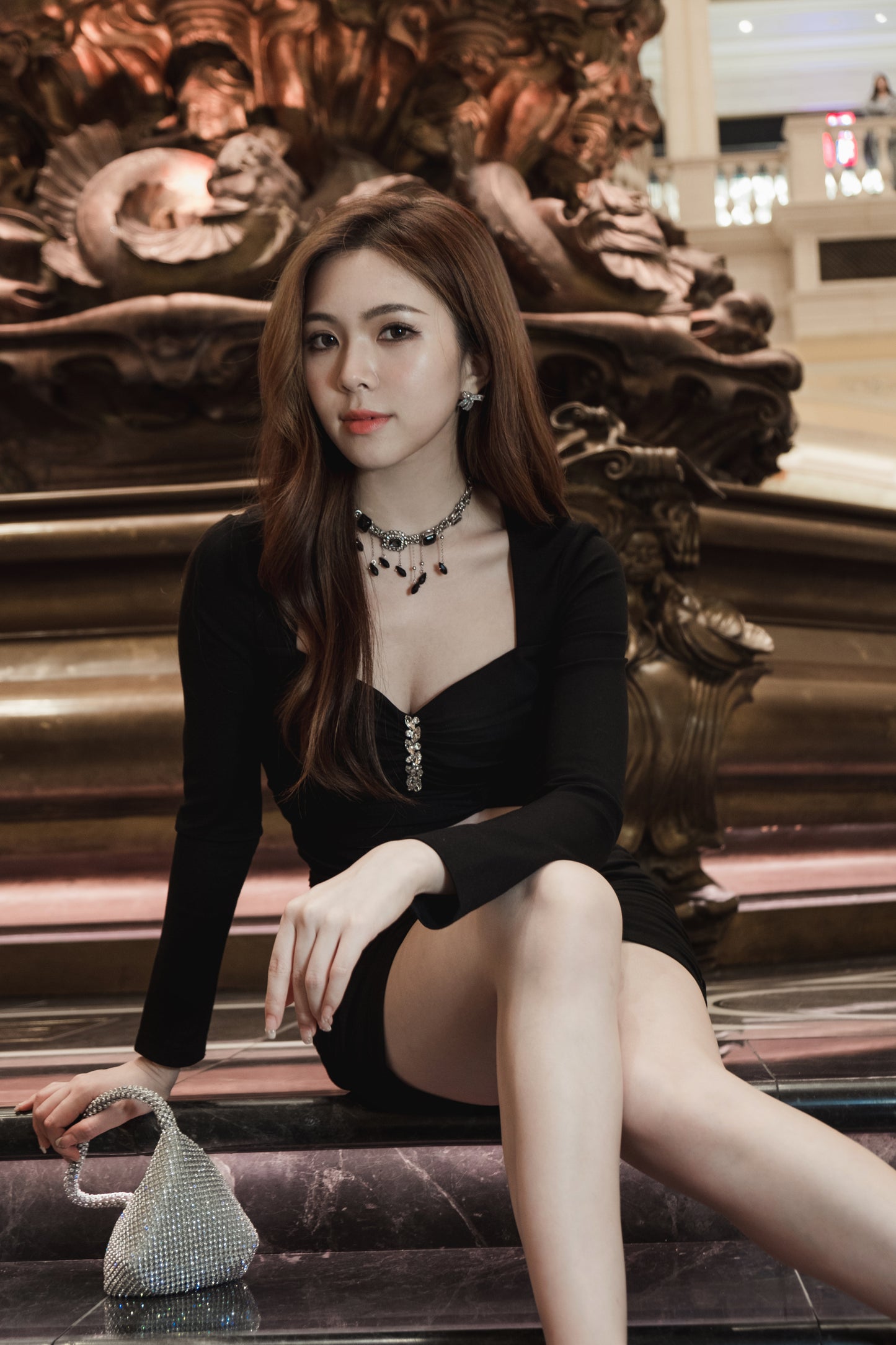 Black Cutout Dress