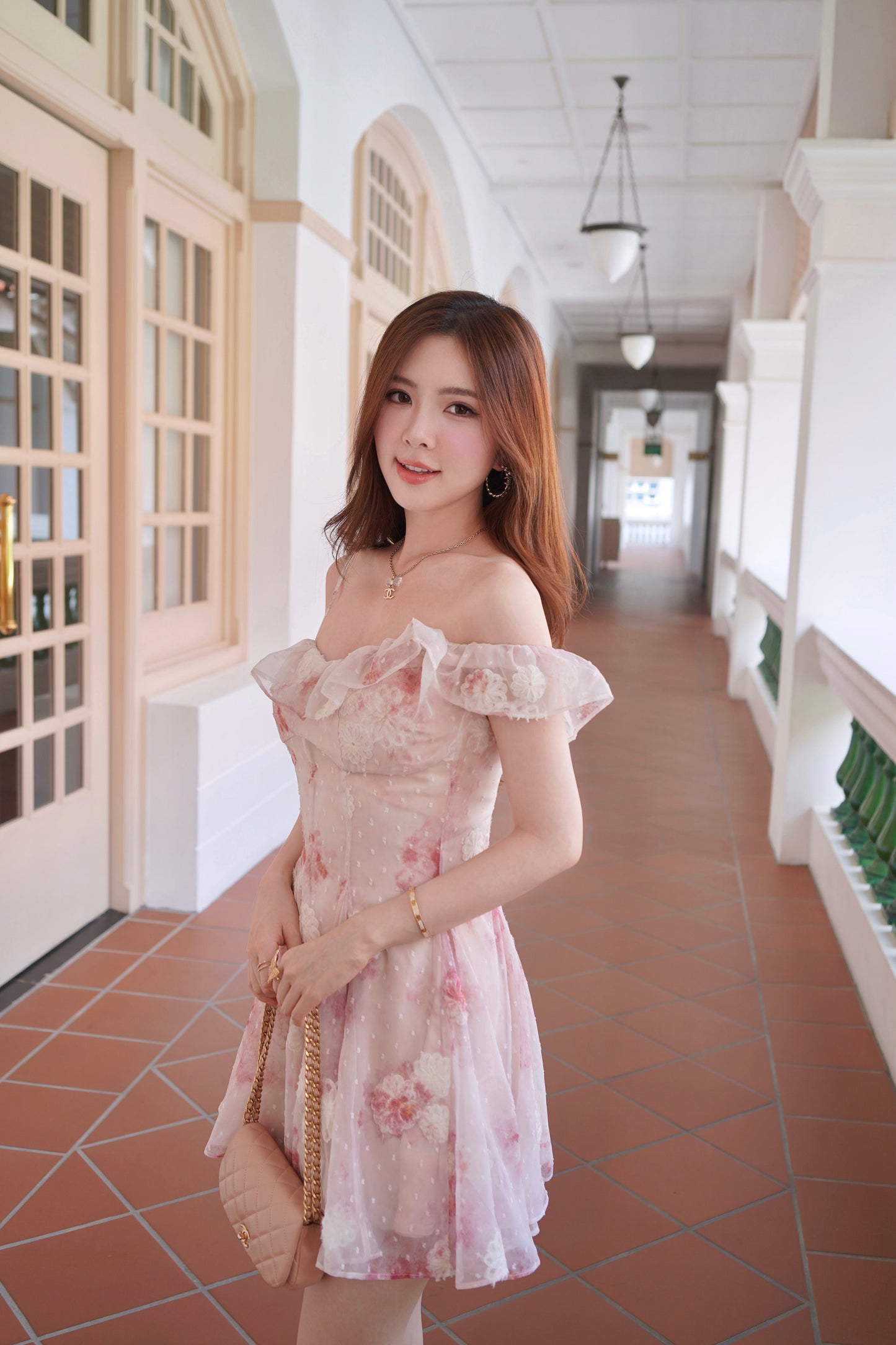 Floral Print Slouchy Dress