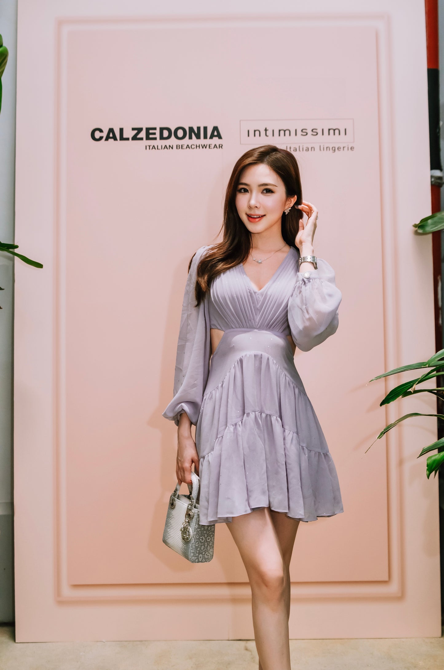 Lavender Waistless Dress