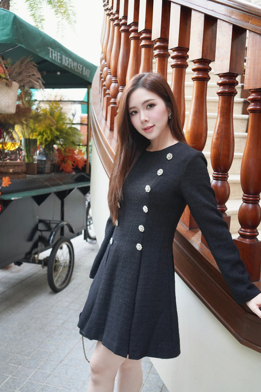 Black Tweed Dress