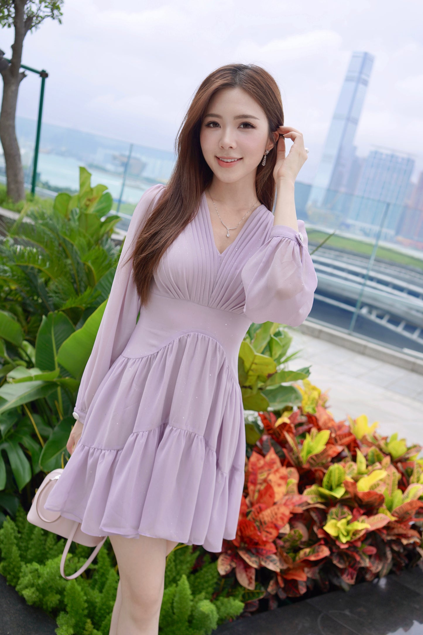 Lavender Dress