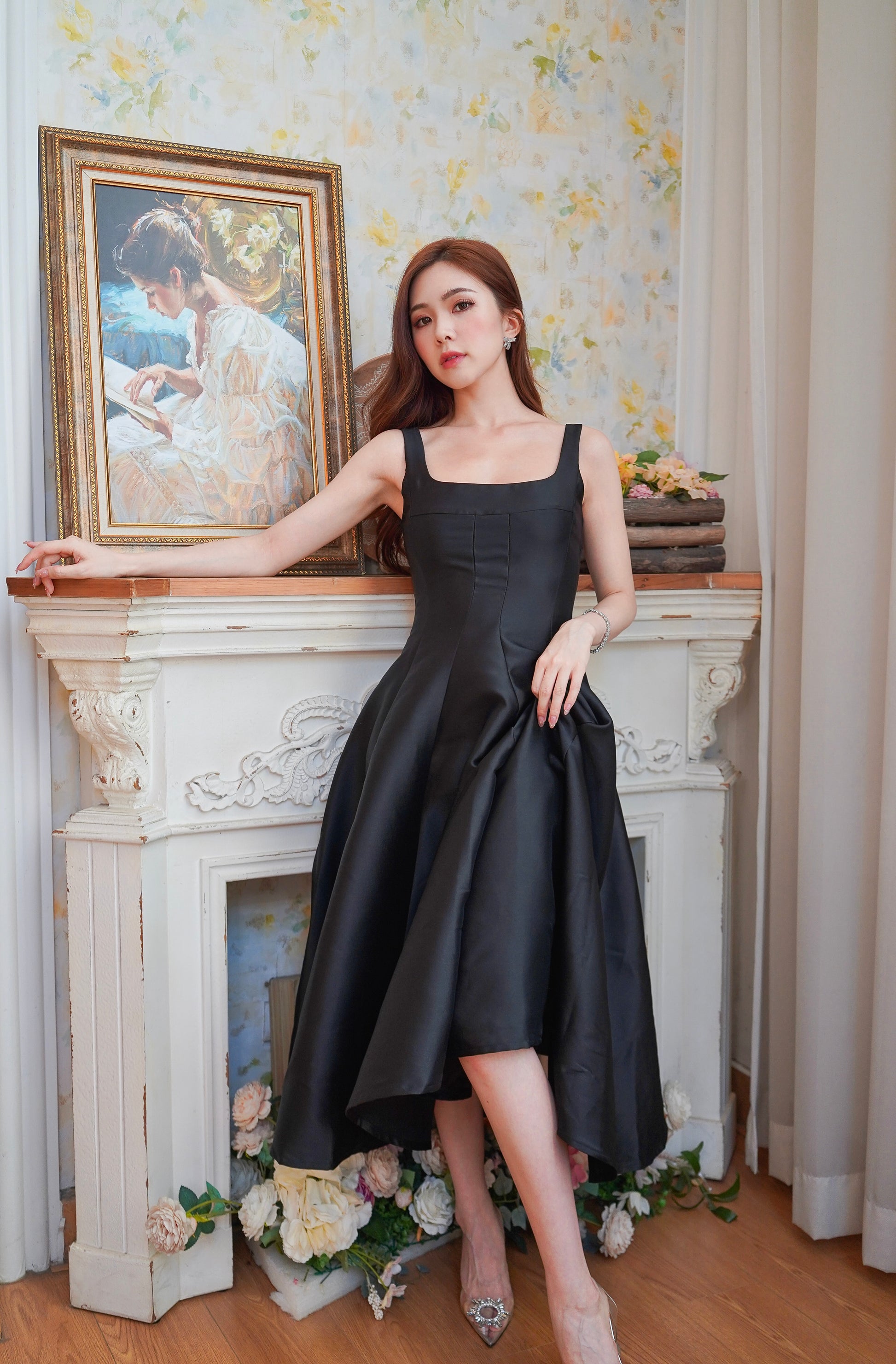 Vintage Black Dress (Pre-order) KRUSH Vintage Black Dress (Pre-order) KRUSH