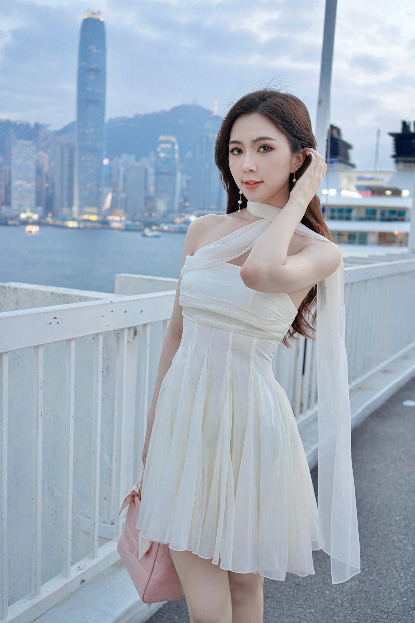 White Tulle Dress