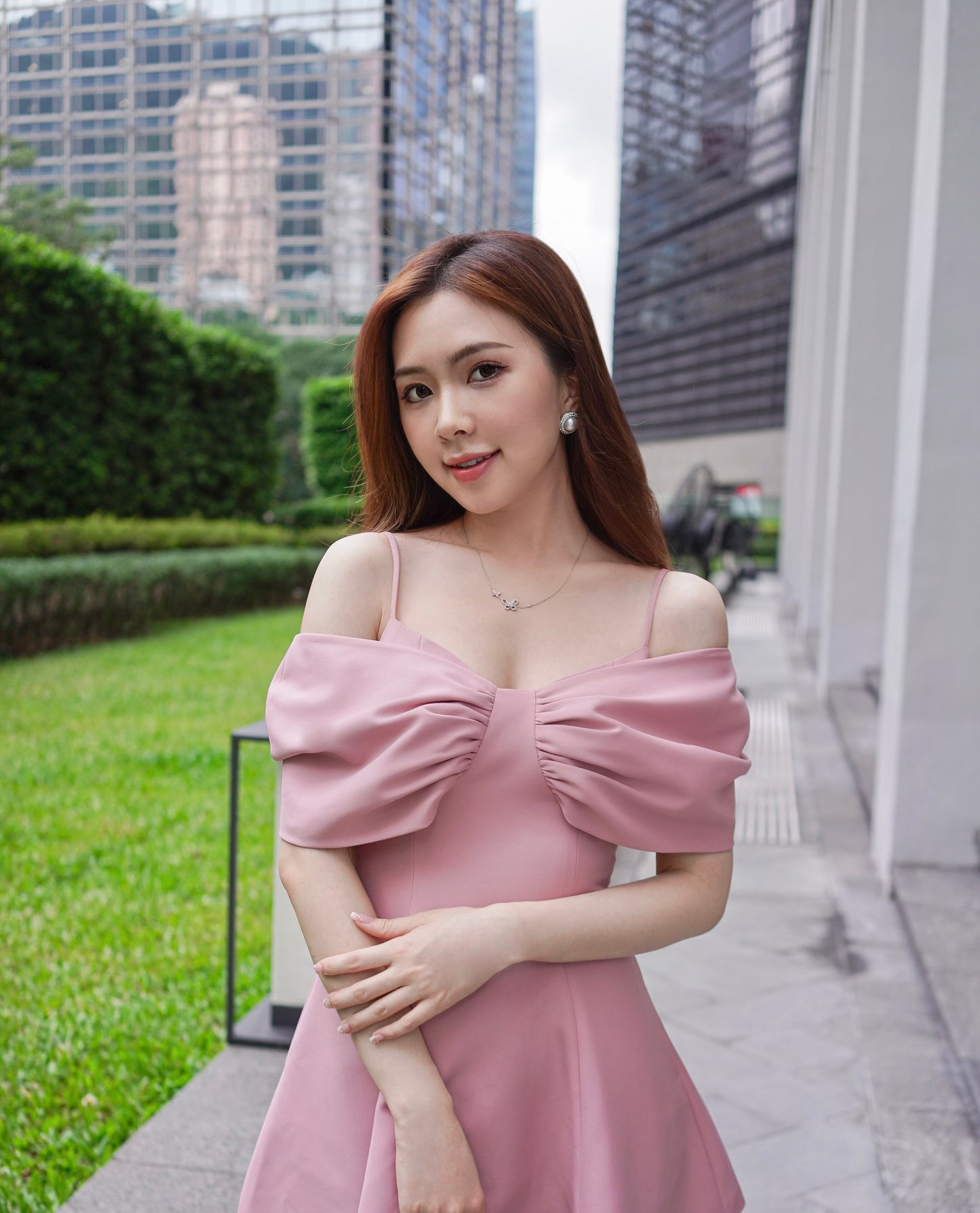 Flexo Pink Dress