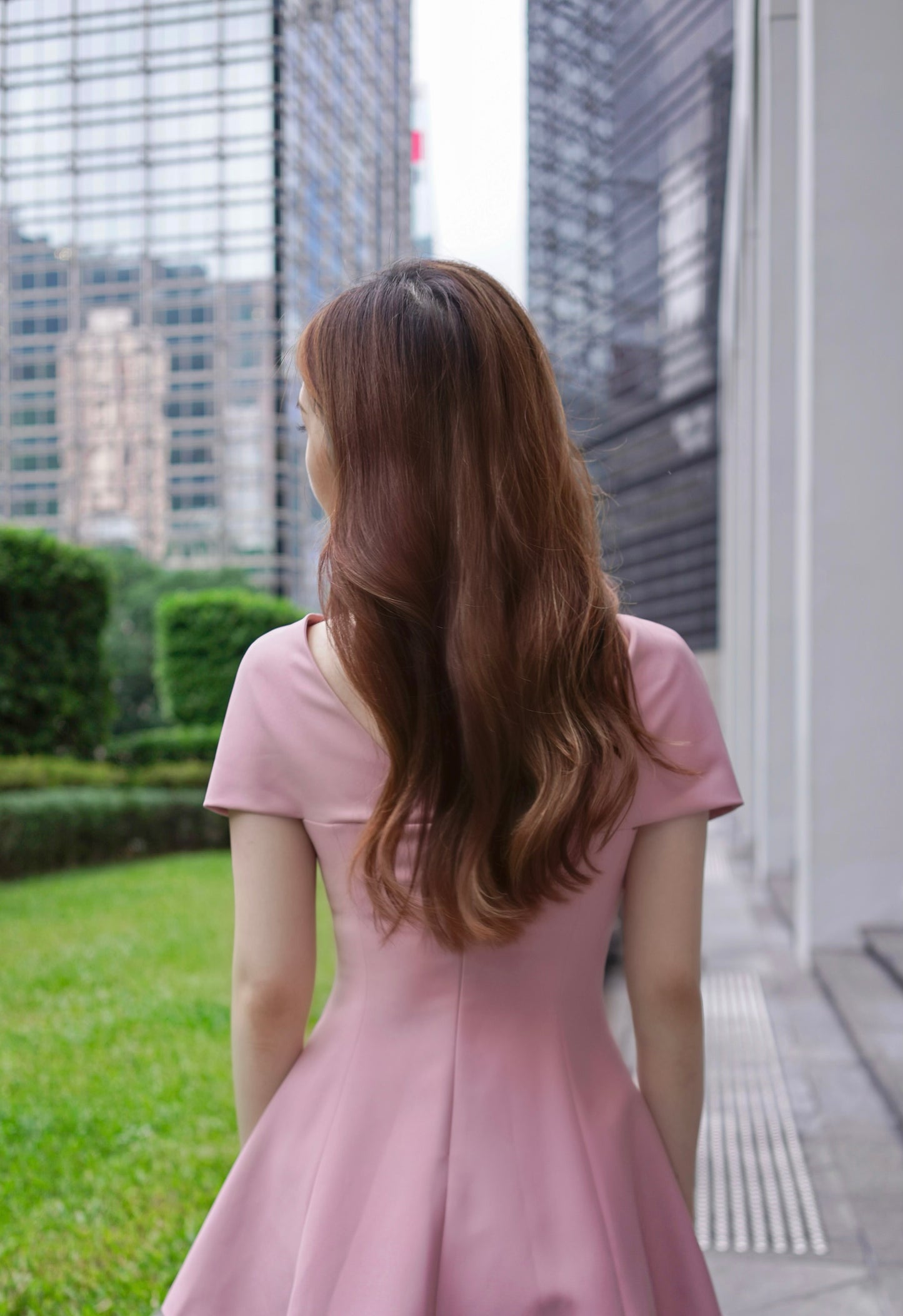 Flexo Pink Dress